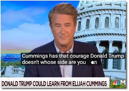 Coffee Joe asks 'Whose side are you on?' to conclude a profile in courage on Elijah Cummings (29 July 2019)