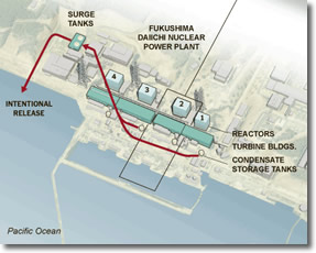 Fukushima Nuclear Plant in Japan