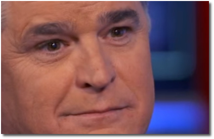 Sean Hannity's face after Ted fucking Koppel tells him that he is bad for America